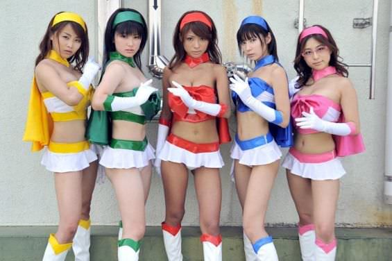 Сексуальные косплейщицы в униформе 39 фото